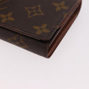 LOUIS VUITTON Monogram Porte Monnaie Billets Tresor Wallet M61730 Auth 189995A-14