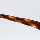 CHANEL COCO Mark Sunglasses Plastic Brown Gold CC Auth 189997M-11