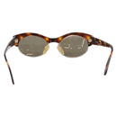 CHANEL COCO Mark Sunglasses Plastic Brown Gold CC Auth 189997M-2