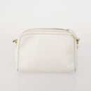 GUCCI GG Canvas Micro GG Supreme Shoulder Bag PVC 2 Set White Black Auth 190001-11