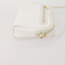 GUCCI GG Canvas Micro GG Supreme Shoulder Bag PVC 2 Set White Black Auth 190001-12