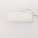 GUCCI GG Canvas Micro GG Supreme Shoulder Bag PVC 2 Set White Black Auth 190001-15