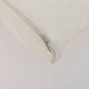GUCCI GG Canvas Micro GG Supreme Shoulder Bag PVC 2 Set White Black Auth 190001-16