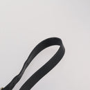 GUCCI GG Canvas Hand Bag PVC 3 Set Black Beige Silver Auth 190003-20