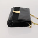 Salvatore Ferragamo Vala Shoulder Bag Leather 2 Set Black Auth 190004-12