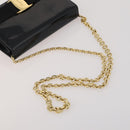 Salvatore Ferragamo Vala Shoulder Bag Leather 2 Set Black Auth 190004-13