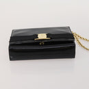 Salvatore Ferragamo Vala Shoulder Bag Leather 2 Set Black Auth 190004-15