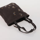 BOTTEGA VENETA Gucci GG Canvas Bag Wool Leather 4 Set Brown Beige Auth 190006-11