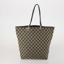 BOTTEGA VENETA Gucci GG Canvas Bag Wool Leather 4 Set Brown Beige Auth 190006-15