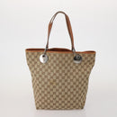 BOTTEGA VENETA Gucci GG Canvas Bag Wool Leather 4 Set Brown Beige Auth 190006-3