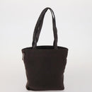 BOTTEGA VENETA Gucci GG Canvas Bag Wool Leather 4 Set Brown Beige Auth 190006-9