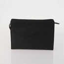 Burberrys Nova Check Clutch Bag Nylon Leather Canvas 6 Set Beige Auth 190007-14