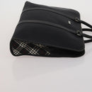 BURBERRY Business Bag Leather Canvas 4 Set Khaki Black Auth 190008-16