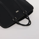 BURBERRY Business Bag Leather Canvas 4 Set Khaki Black Auth 190008-17