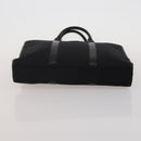 BURBERRY Business Bag Leather Canvas 4 Set Khaki Black Auth 190008-18