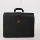BURBERRY Business Bag Leather Canvas 4 Set Khaki Black Auth 190008-2