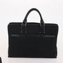 BURBERRY Business Bag Leather Canvas 4 Set Khaki Black Auth 190008-20