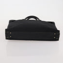 BURBERRY Business Bag Leather Canvas 4 Set Khaki Black Auth 190008-24