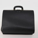 BURBERRY Business Bag Leather Canvas 4 Set Khaki Black Auth 190008-3