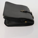 BURBERRY Business Bag Leather Canvas 4 Set Khaki Black Auth 190008-4