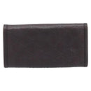 GUCCI GG Canvas Wallet PVC Leather 5 Set Beige Brown black Auth 190013-3