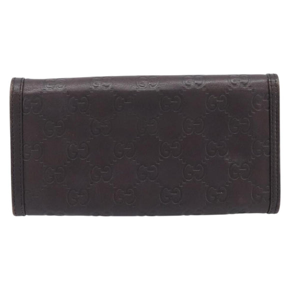 GUCCI GG Canvas Wallet PVC Leather 5 Set Beige Brown black Auth 190013