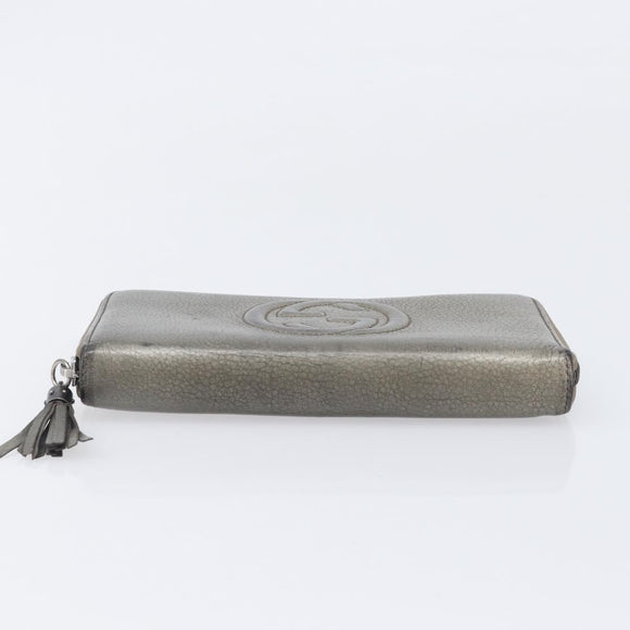 GUCCI GG Canvas Wallet PVC Leather 5 Set Beige Brown black Auth 190013