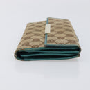GUCCI GG Canvas Wallet PVC Leather 5 Set Beige Brown black Auth 190013-38