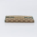 GUCCI GG Canvas Wallet PVC Leather 5 Set Beige Brown black Auth 190013-40