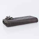 GUCCI GG Canvas Wallet PVC Leather 5 Set Beige Brown black Auth 190013-5