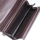 GUCCI GG Canvas Wallet PVC Leather 5 Set Beige Brown black Auth 190013-9