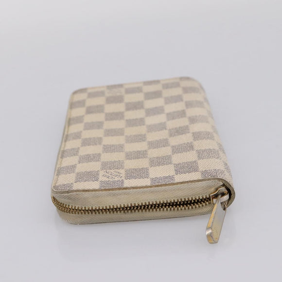 LOUIS VUITTON Monogram Damier Pouch Bracelet Wallet 6 Set LV Auth 190014
