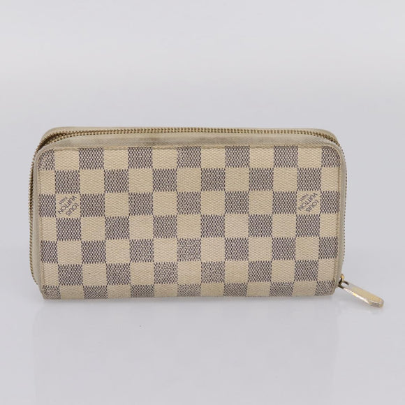LOUIS VUITTON Monogram Damier Pouch Bracelet Wallet 6 Set LV Auth 190014