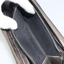 BOTTEGA VENETA INTRECCIATO Wallet Leather 4 Set Navy Brown beige Auth 190015-22