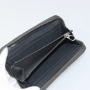 BOTTEGA VENETA INTRECCIATO Wallet Leather 4 Set Navy Brown beige Auth 190015-28