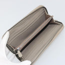 BOTTEGA VENETA INTRECCIATO Wallet Leather 4 Set Navy Brown beige Auth 190015-7