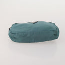 PRADA Pouch Nylon Leather 4 Set Blue Black Brown Auth 190016-6
