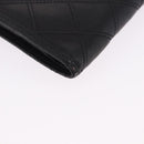 CHANEL Wallet Leather 3 Set Black CC Auth 190017-15