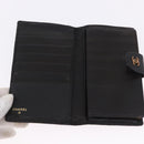 CHANEL Wallet Leather 3 Set Black CC Auth 190017-16