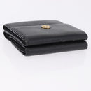 CHANEL Wallet Leather 3 Set Black CC Auth 190017-5