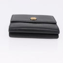 CHANEL Wallet Leather 3 Set Black CC Auth 190017-6
