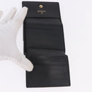 CHANEL Wallet Leather 3 Set Black CC Auth 190017-9