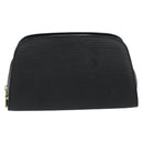 LOUIS VUITTON Epi Dauphine PM Pouch Black M48442 LV Auth 190025-13
