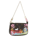 LOUIS VUITTON Monogram Vivienne Mini Pochette Accessoires M45905 Auth 190028SM-1