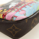 LOUIS VUITTON Monogram Vivienne Mini Pochette Accessoires M45905 Auth 190028SM-15