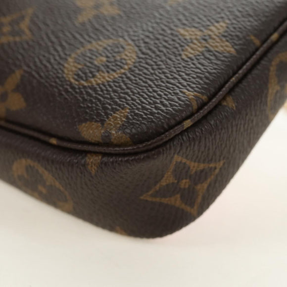 LOUIS VUITTON Monogram Vivienne Mini Pochette Accessoires M45905 Auth 190028SM