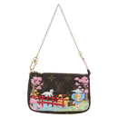 LOUIS VUITTON Monogram Vivienne Mini Pochette Accessoires M45905 Auth 190028SM-13