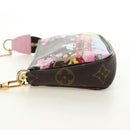 LOUIS VUITTON Monogram Vivienne Mini Pochette Accessoires M45905 Auth 190028SM-3