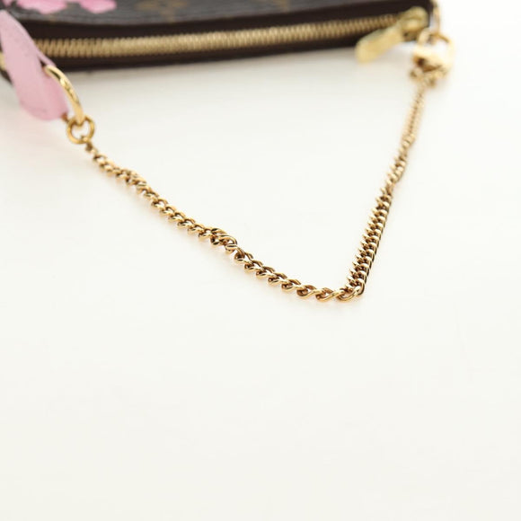 LOUIS VUITTON Monogram Vivienne Mini Pochette Accessoires M45905 Auth 190028SM