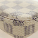 LOUIS VUITTON Damier Azur Vivienne Mini Pochette Accessoires Auth 190031SM-18